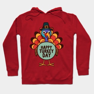 Hyappy turkey day Hoodie